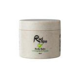 Jar of Rad Spa Body Balm with Lemongrass & Pomelo scent on a white background