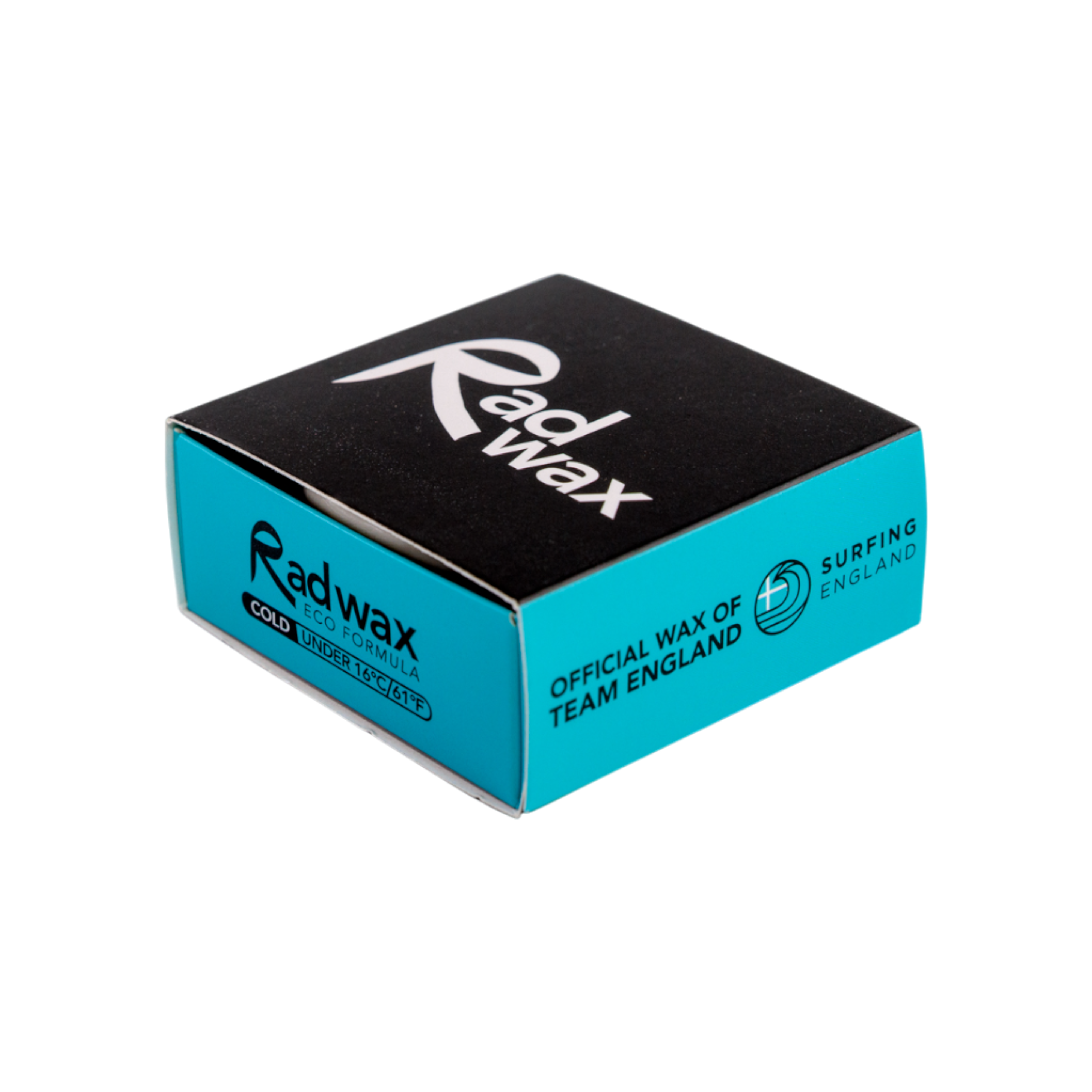 Rad Wax Gift Set packaging with black and blue design on a white background