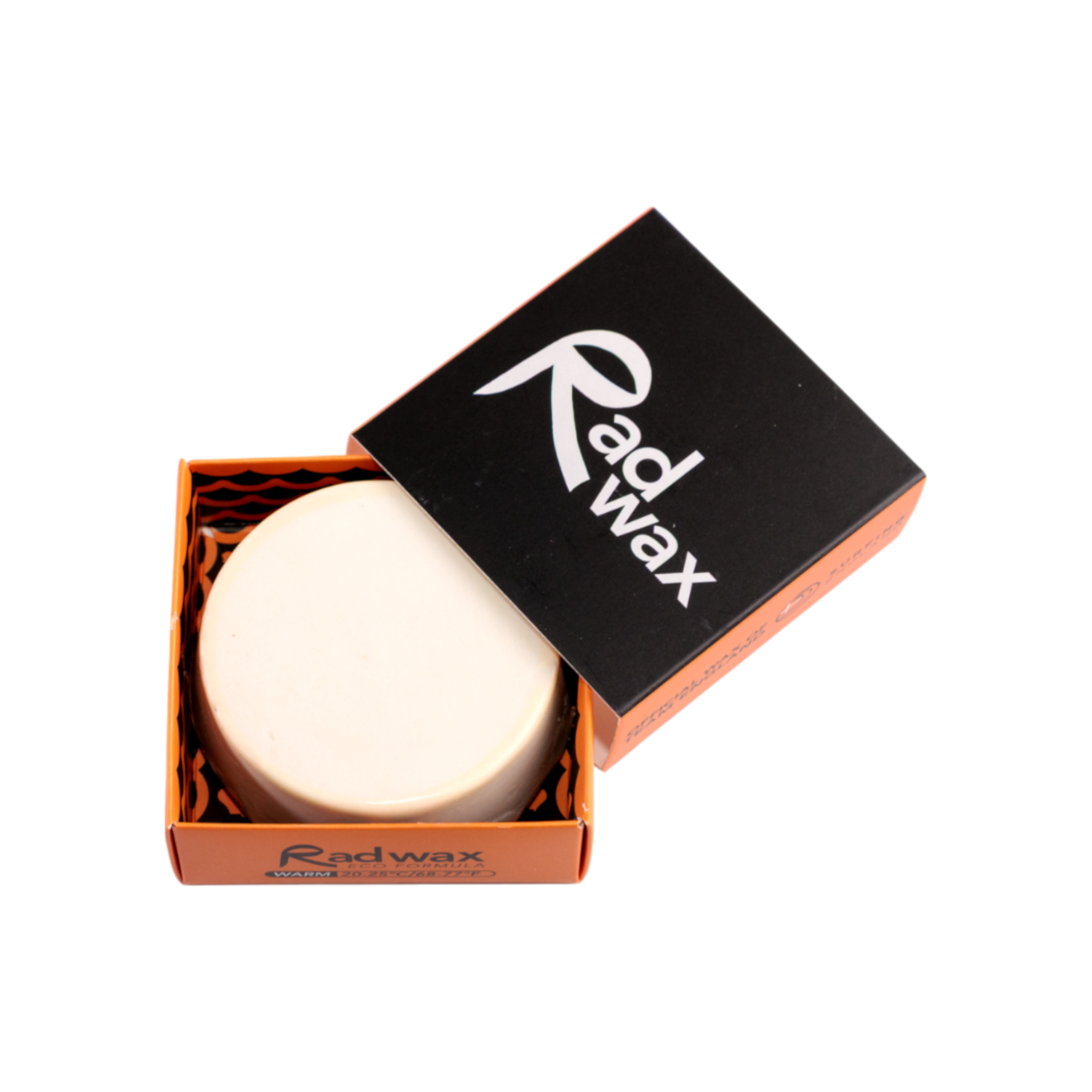 Rad Wax Warm Eco Surf Wax from above